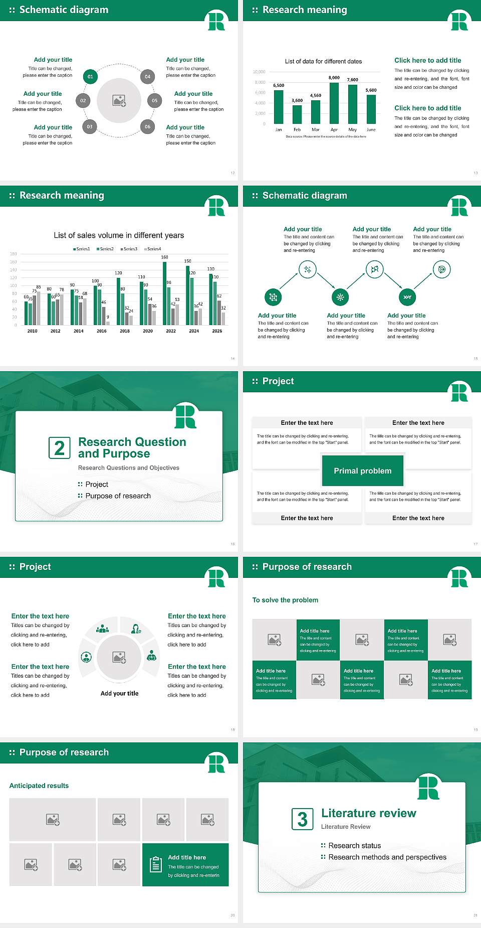 Roehampton University Graduation Thesis Defense PPT Template4:3 ratio PPT effect preview image3