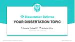University of East London Pertahanan Tesis Templat PPT
