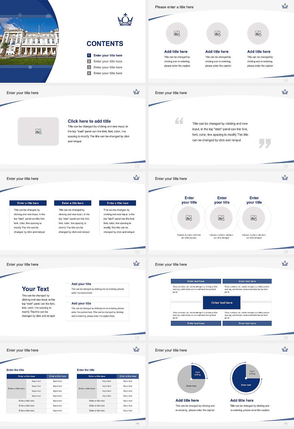 Queen Mary University of London Course/Courseware Creation PPT Template16:9 ratio PPT effect preview image2
