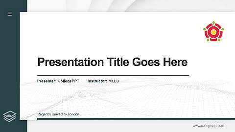Regent’s University London Thesis Proposal/Graduation Defense PPT Template