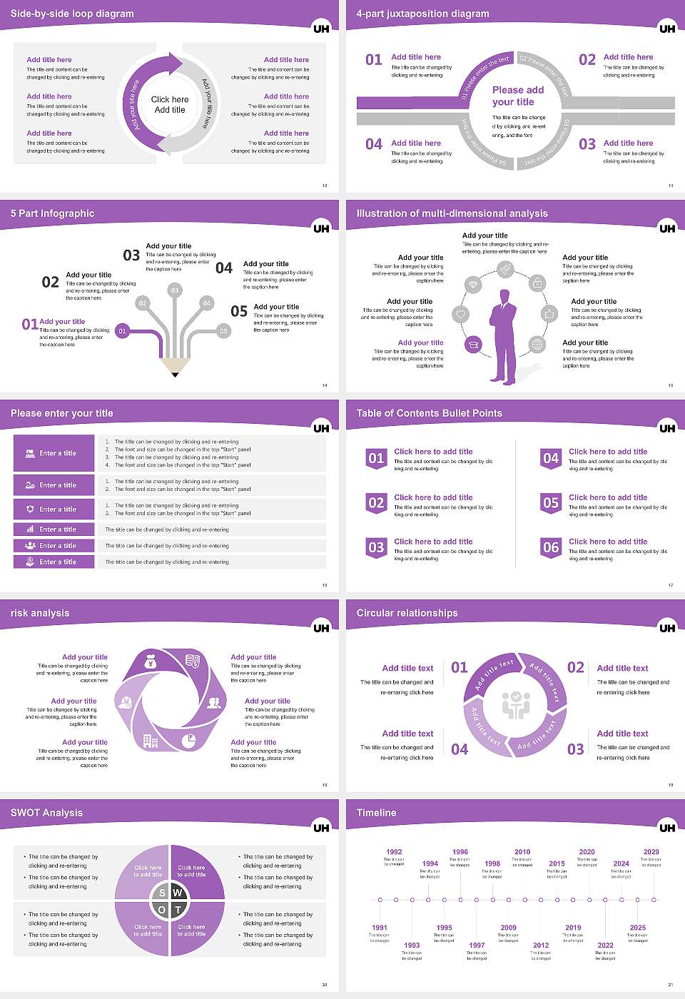 University of Hertfordshire Academic Presentation/Research Findings Report PPT Template16:9 ratio PPT effect preview image3