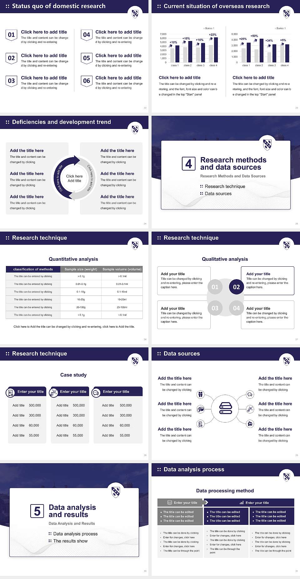 University of Wales, Lampeter Graduation Thesis Defense PPT Template4:3 ratio PPT effect preview image4