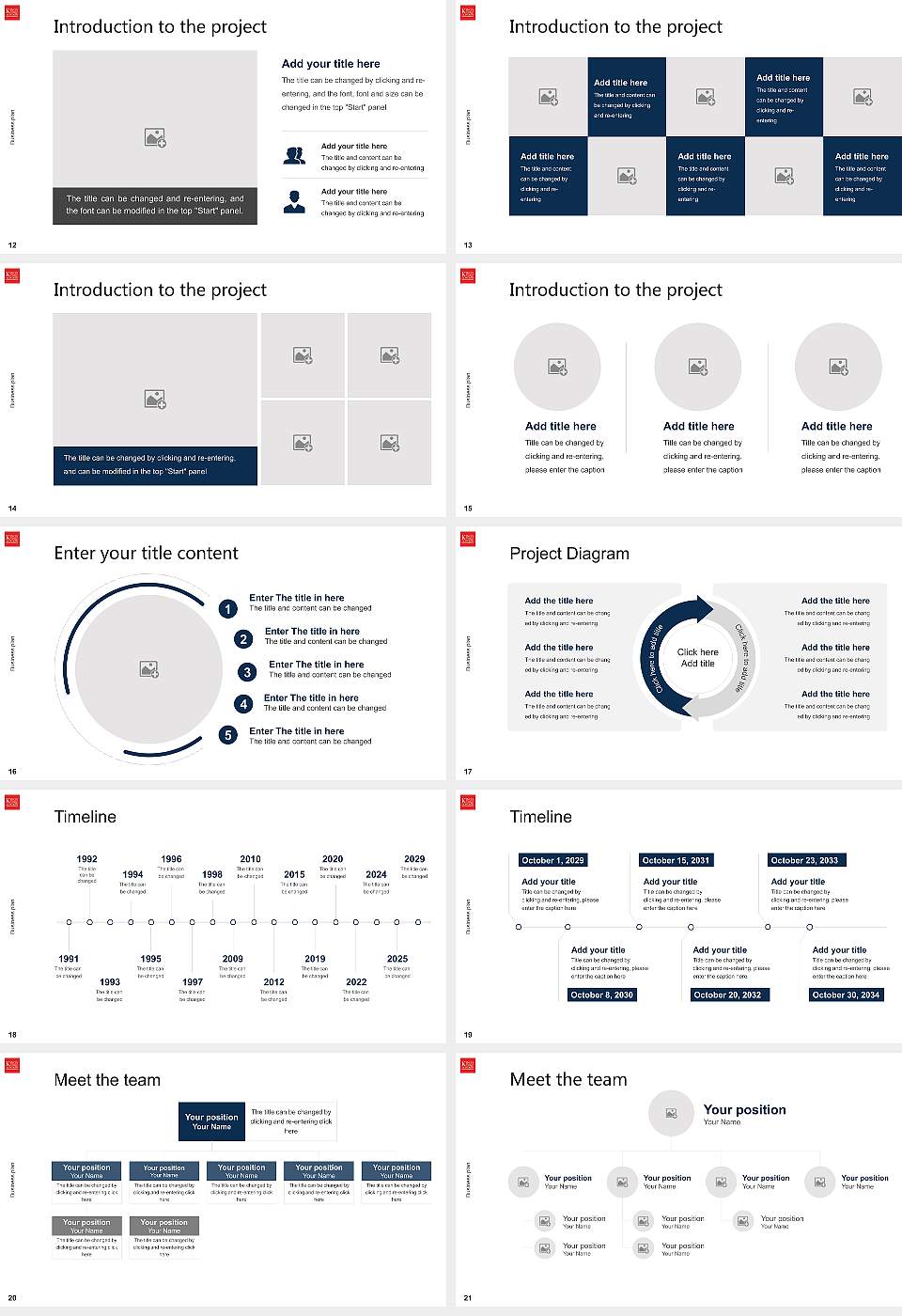 King’s College London Competition/Entrepreneurship Contest PPT Template16:9 ratio PPT effect preview image3