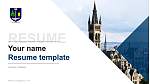 University of Glasgow Resume Templat PPT