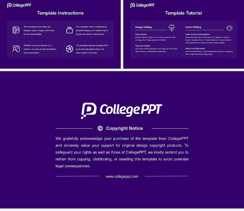 Loughborough University Academic Presentation/Research Findings Report PPT Template16:9 ratio PPT effect preview image5