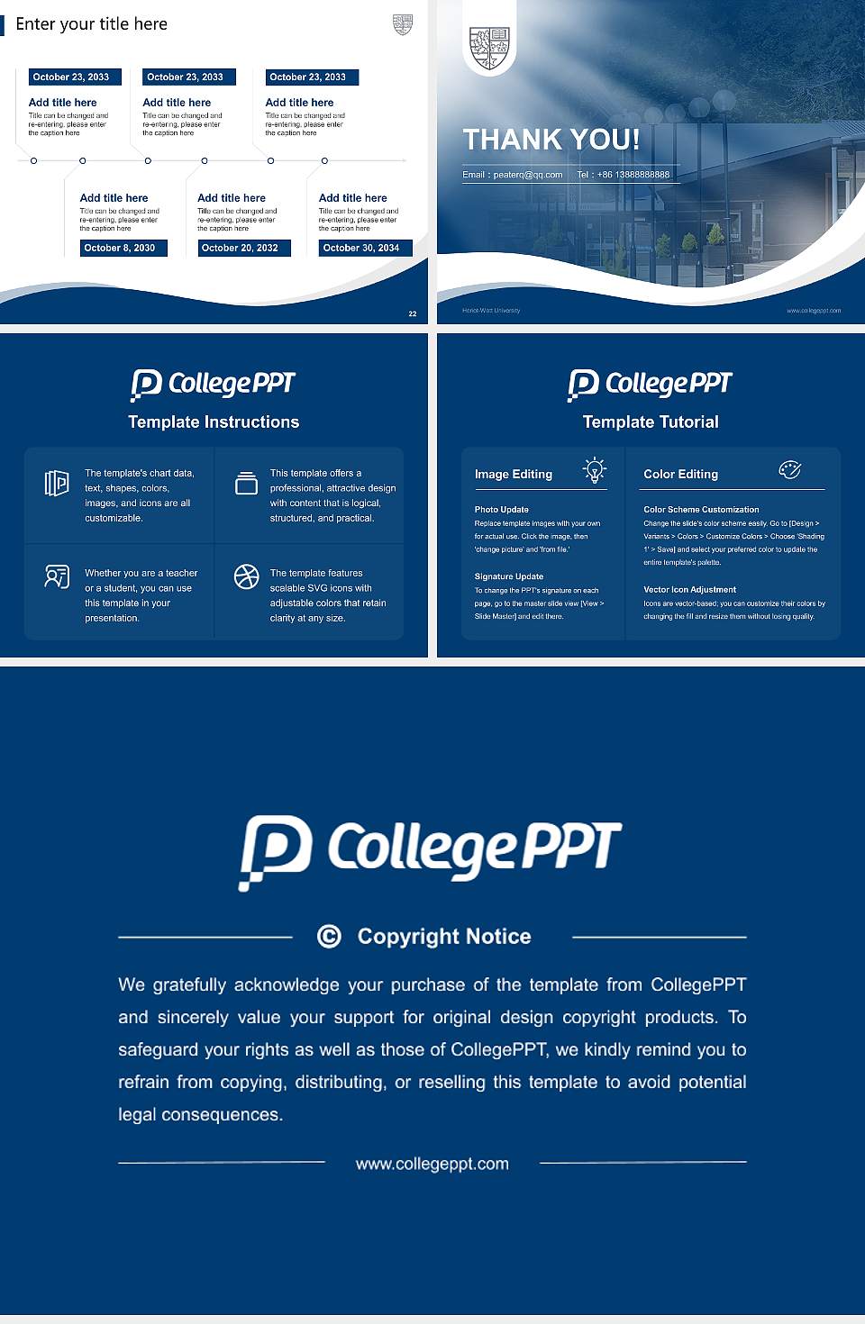 Heriot-Watt University Lecture Sharing and Networking Event PPT Template4:3 ratio PPT effect preview image4