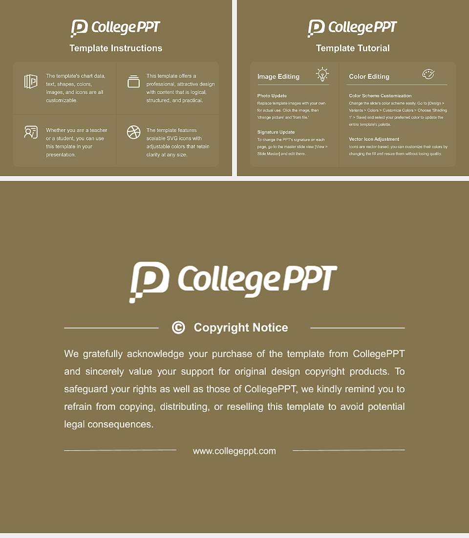 University of Derby Academic Presentation/Research Findings Report PPT Template4:3 ratio PPT effect preview image5