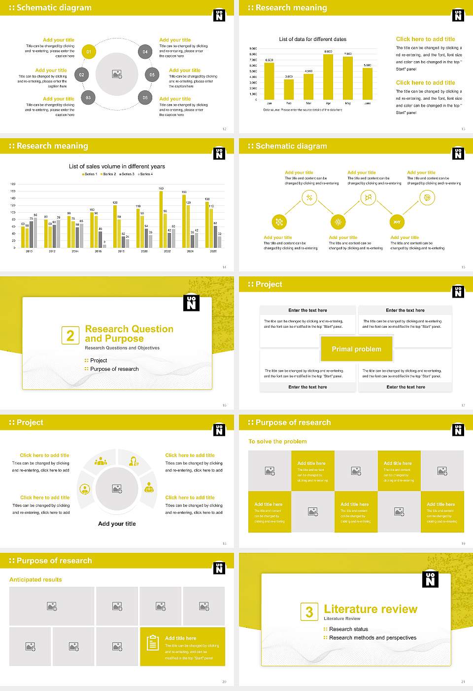 University of Northampton Graduation Thesis Defense PPT Template16:9 ratio PPT effect preview image3