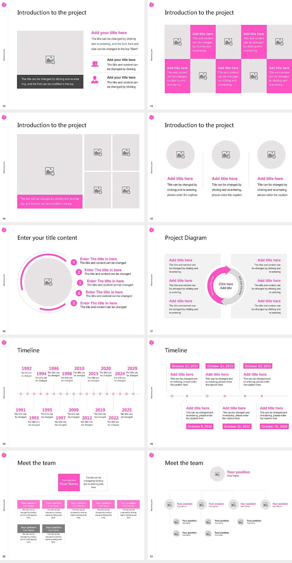 Leeds Arts University Competition/Entrepreneurship Contest PPT Template4:3 ratio PPT effect preview image3