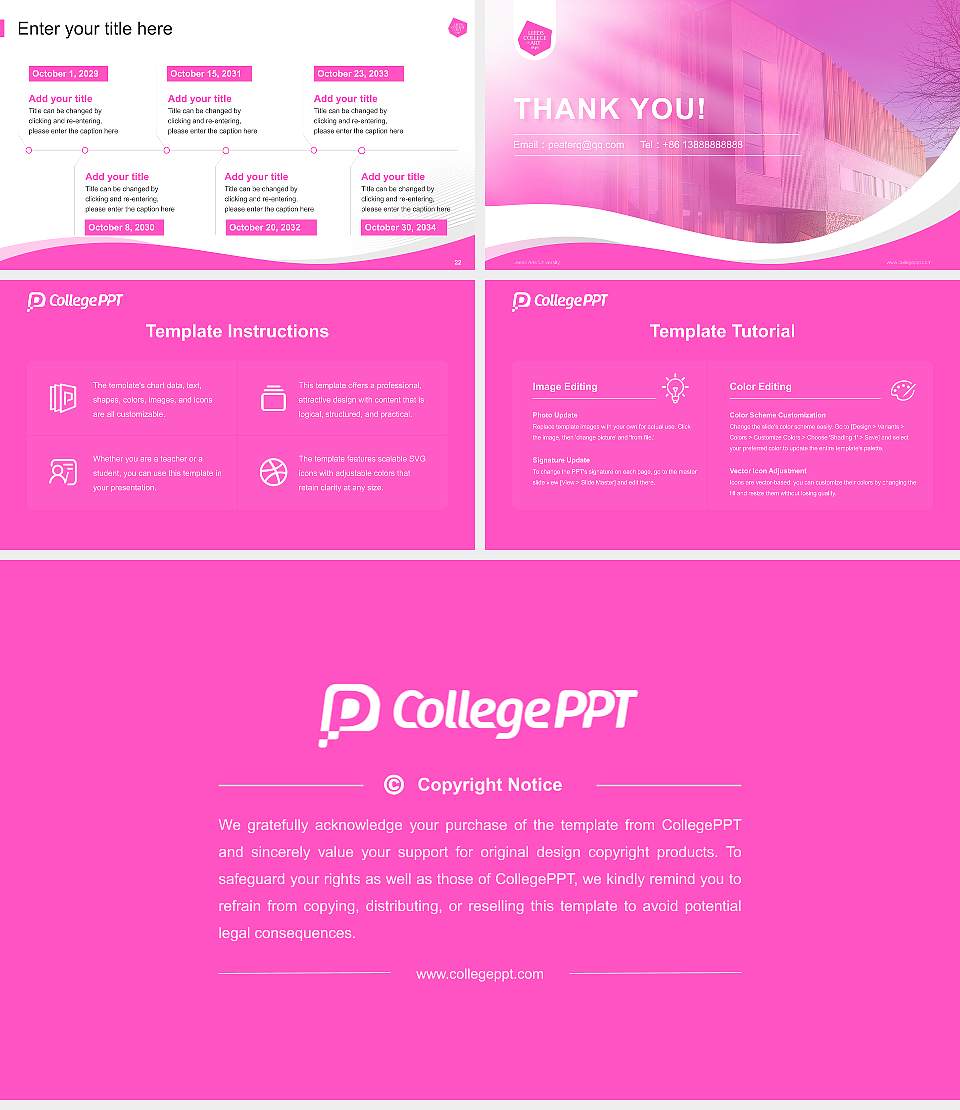 Leeds Arts University Lecture Sharing and Networking Event PPT Template16:9 ratio PPT effect preview image4