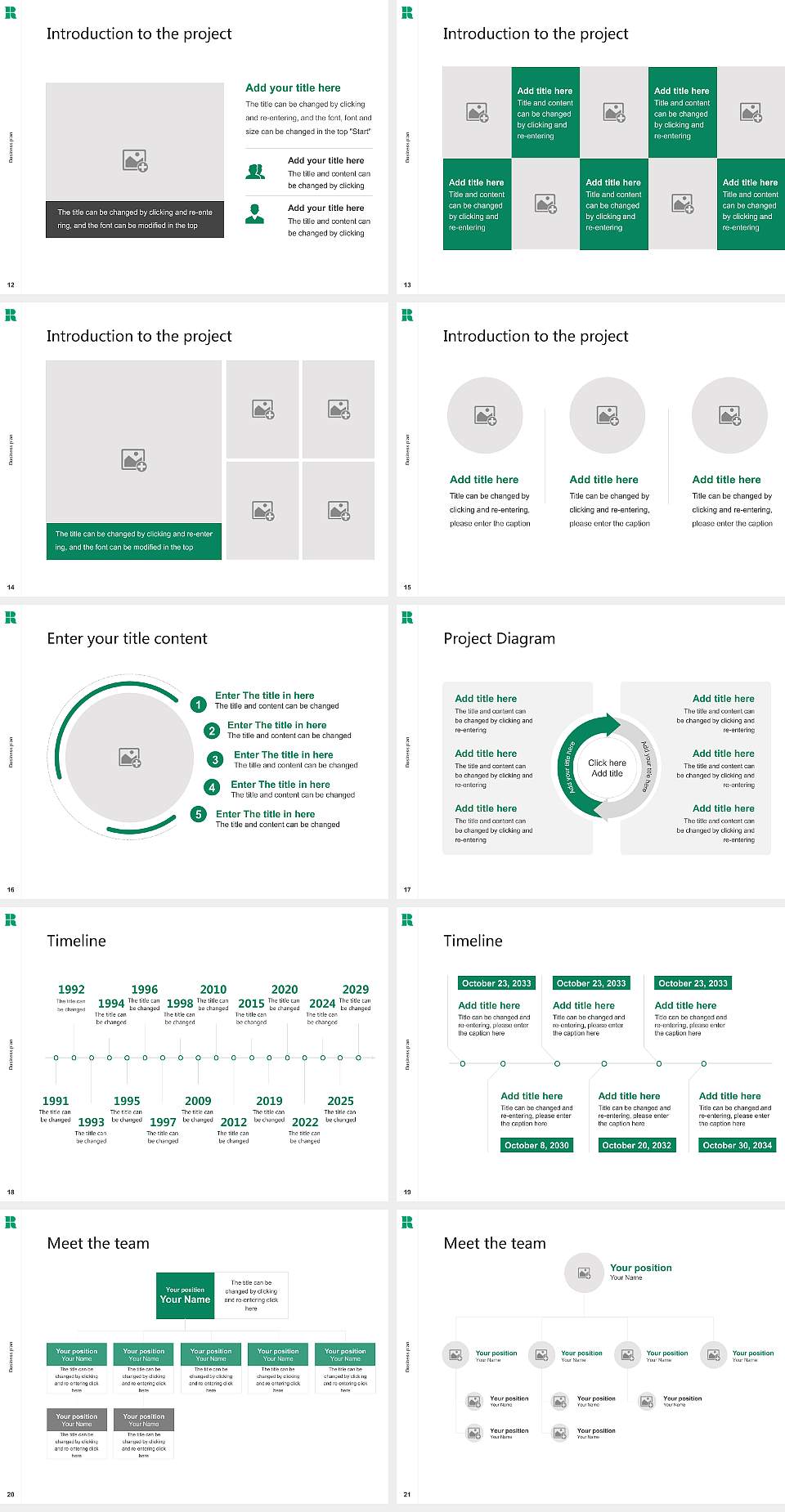 Roehampton University Competition/Entrepreneurship Contest PPT Template4:3 ratio PPT effect preview image3
