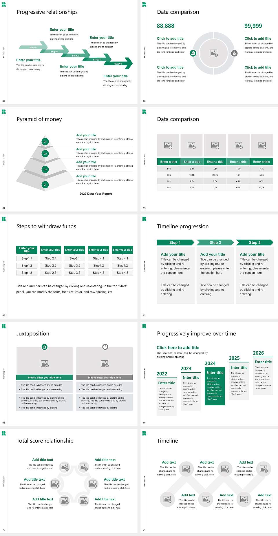 Roehampton University Competition/Entrepreneurship Contest PPT Template4:3 ratio PPT effect preview image8