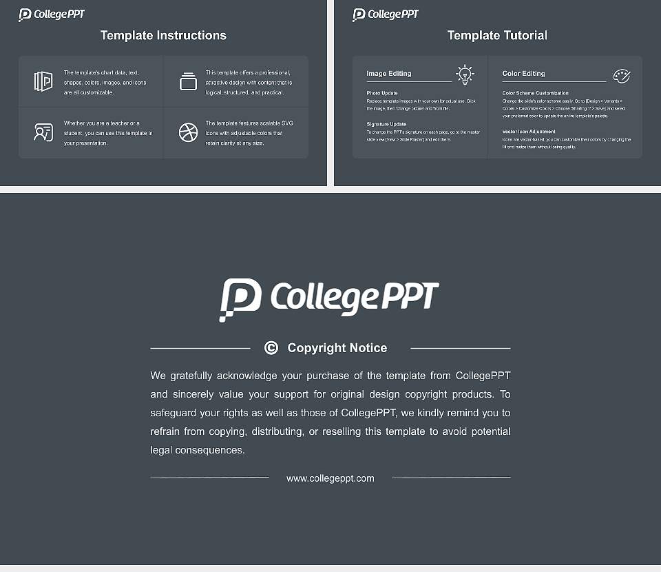 Oxford Brookes University Course/Courseware Creation PPT Template16:9 ratio PPT effect preview image5