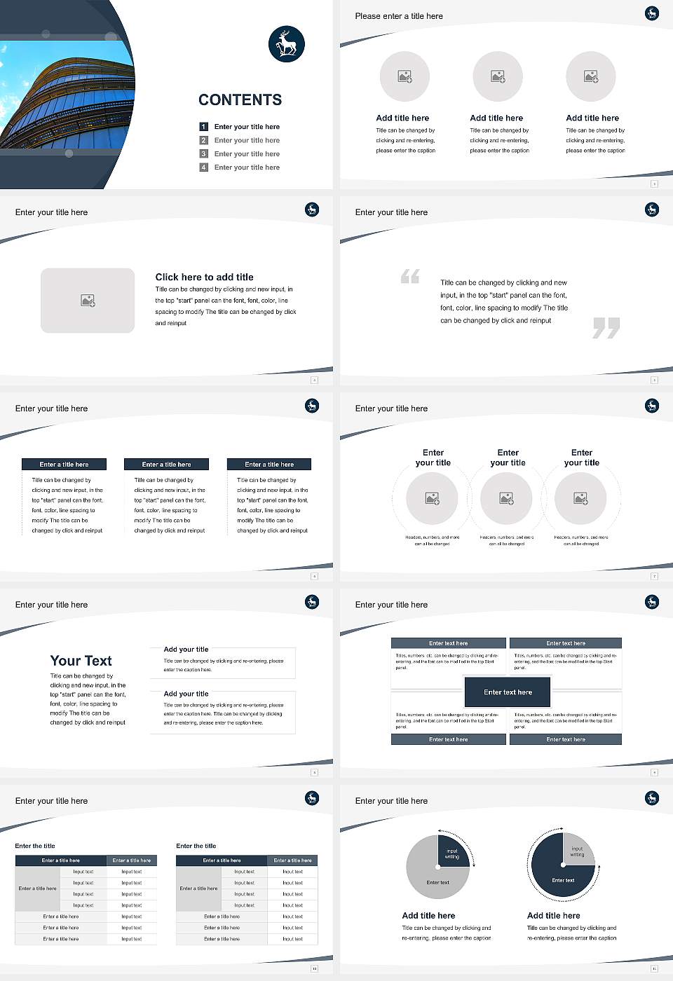 University of Surrey Course/Courseware Creation PPT Template16:9 ratio PPT effect preview image2