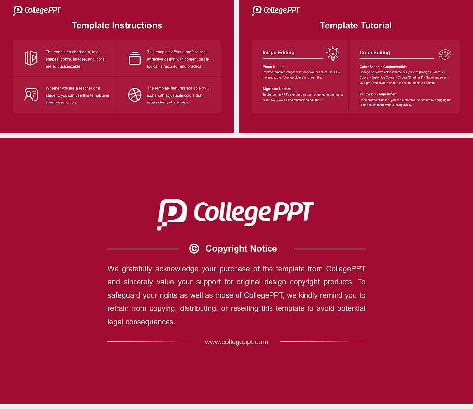 De Montfort University Academic Presentation/Research Findings Report PPT Template16:9 ratio PPT effect preview image5