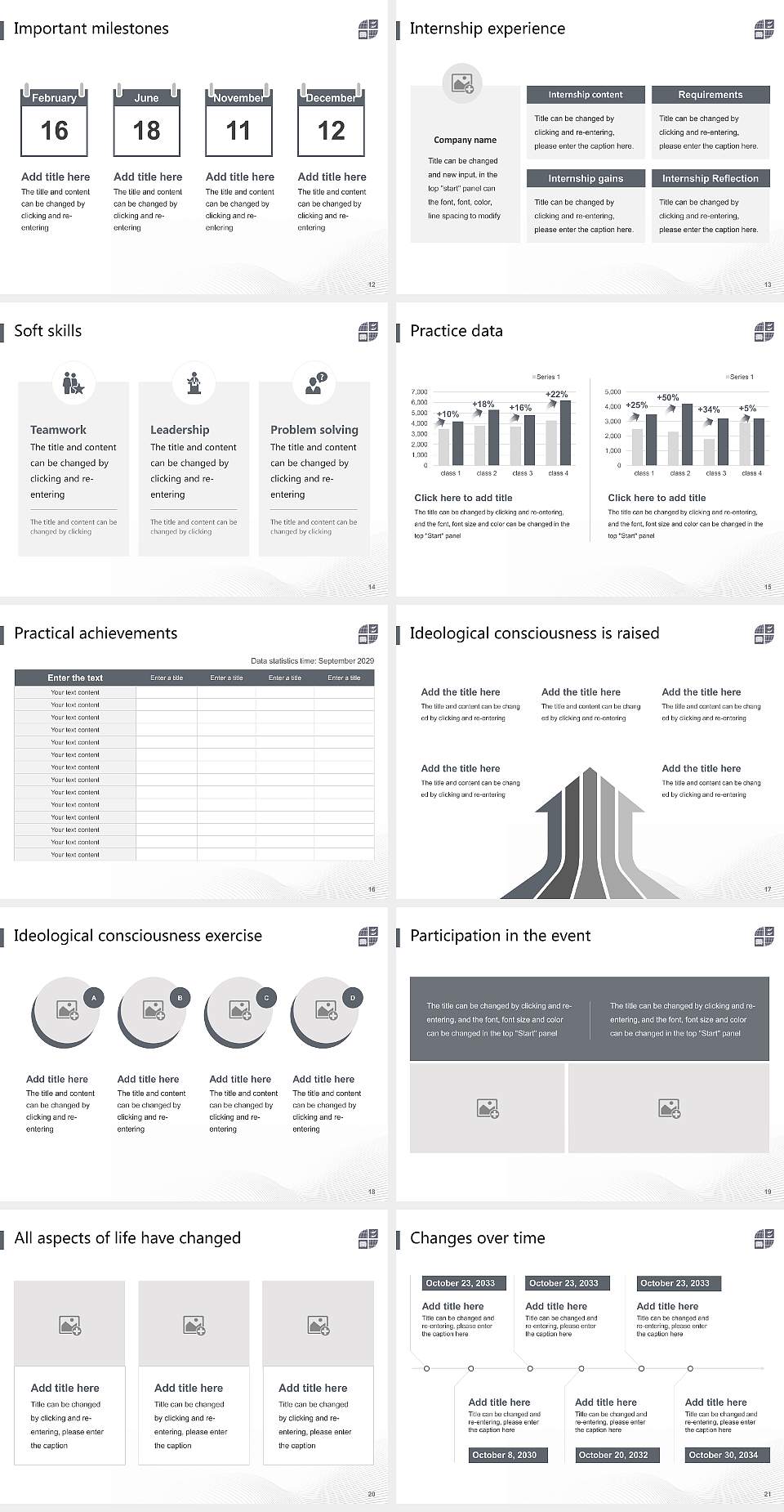 University of Bradford National Scholarship Defense PPT Template4:3 ratio PPT effect preview image3