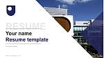 The Open University Resume PPT Template