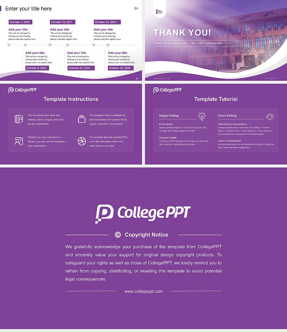 Royal Veterinary College Lecture Sharing and Networking Event PPT Template16:9 ratio PPT effect preview image4