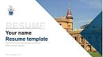 St Mary’s University, Twickenham Resume Templat PPT