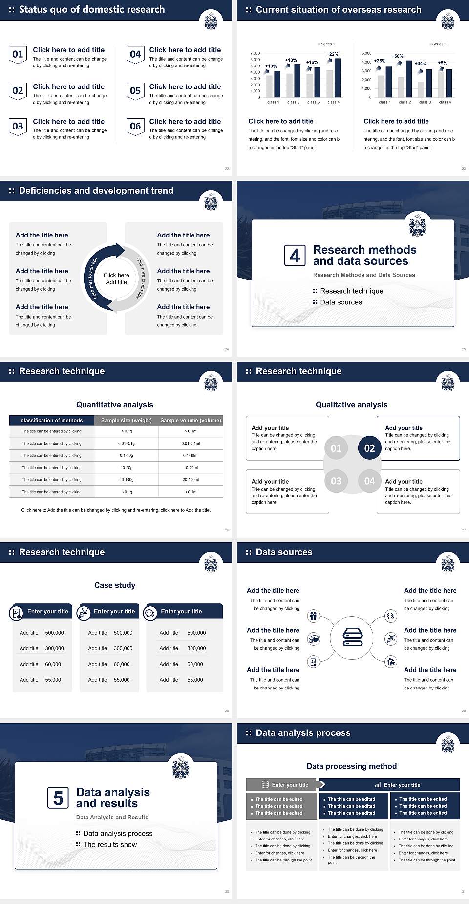 Brunel University London Graduation Thesis Defense PPT Template4:3 ratio PPT effect preview image4