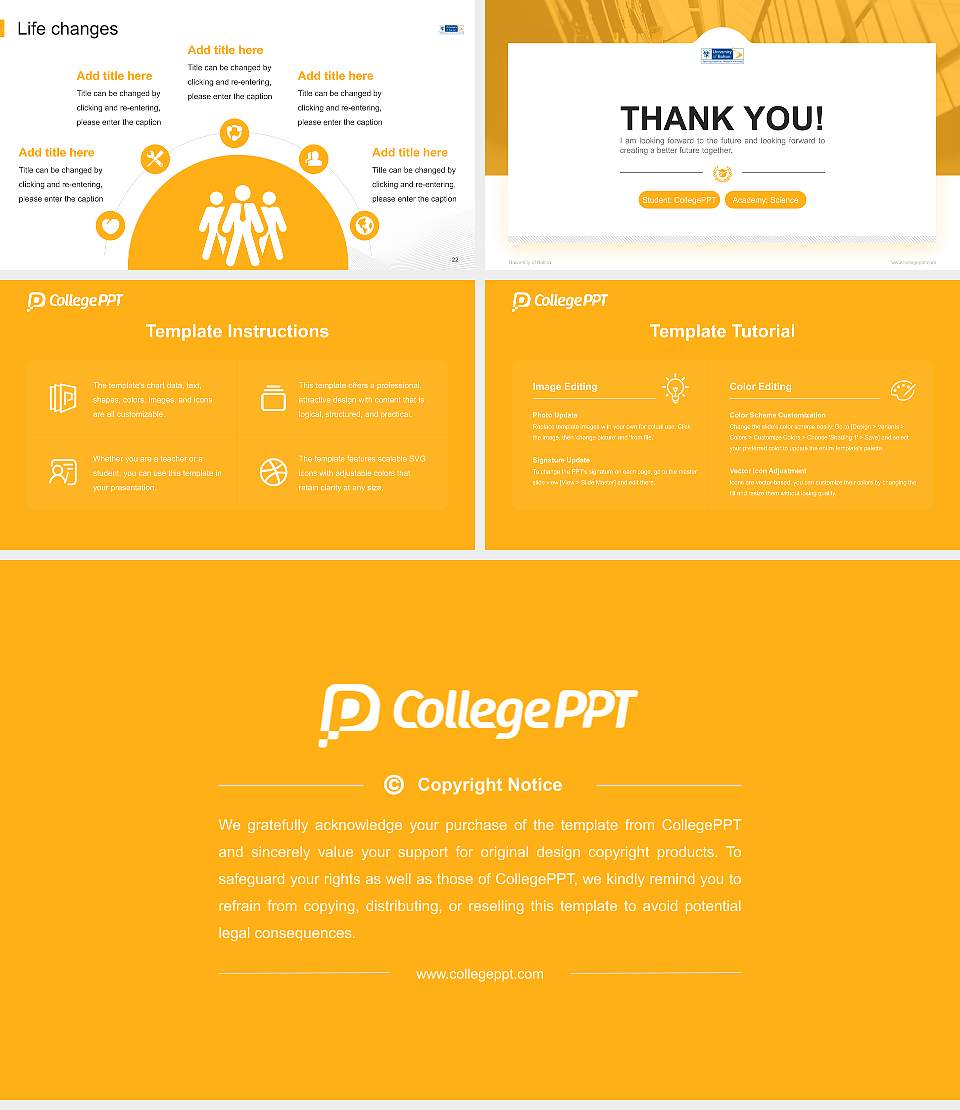 University of Bolton National Scholarship Defense PPT Template16:9 ratio PPT effect preview image4