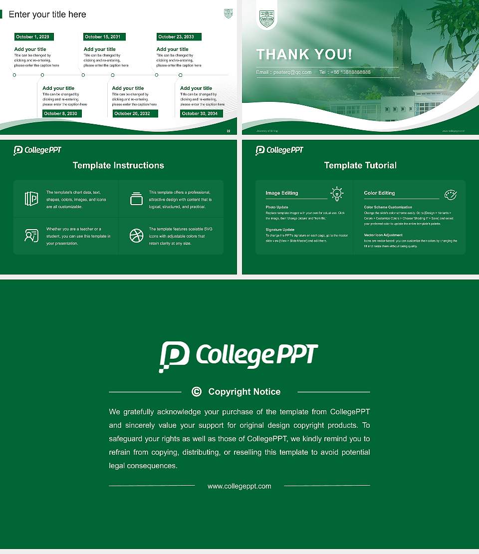 University of Stirling Lecture Sharing and Networking Event PPT Template16:9 ratio PPT effect preview image4