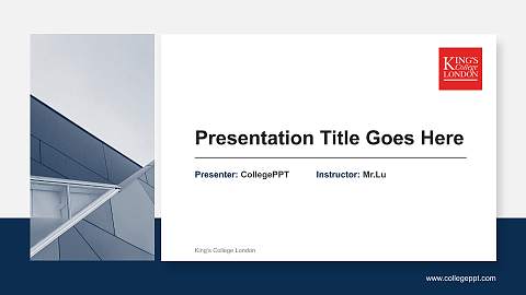 King’s College London General Purpose PPT Template