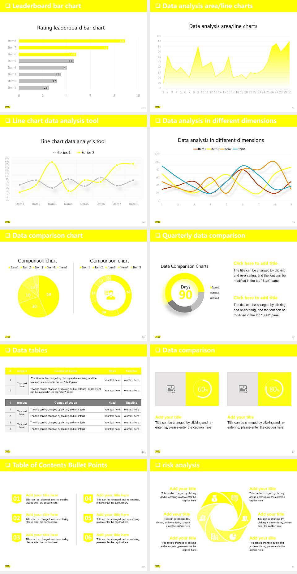 Norwich University of the Arts General Purpose PPT Template4:3 ratio PPT effect preview image4