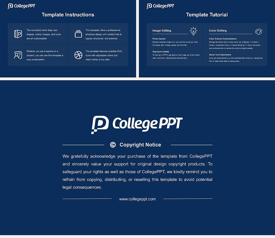 University College Birmingham Course/Courseware Creation PPT Template16:9 ratio PPT effect preview image5
