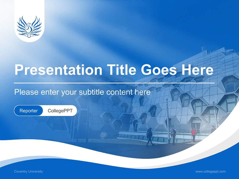 Coventry University Lecture Sharing and Networking Event PPT Template4:3 ratio PPT effect preview image4