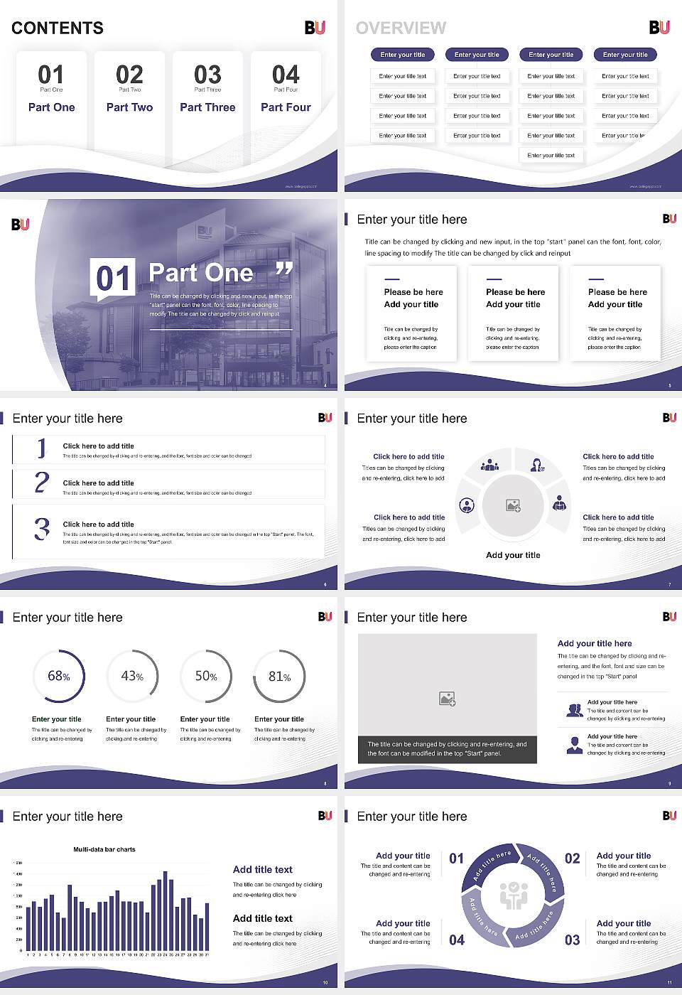Bournemouth University Lecture Sharing and Networking Event PPT Template16:9 ratio PPT effect preview image2