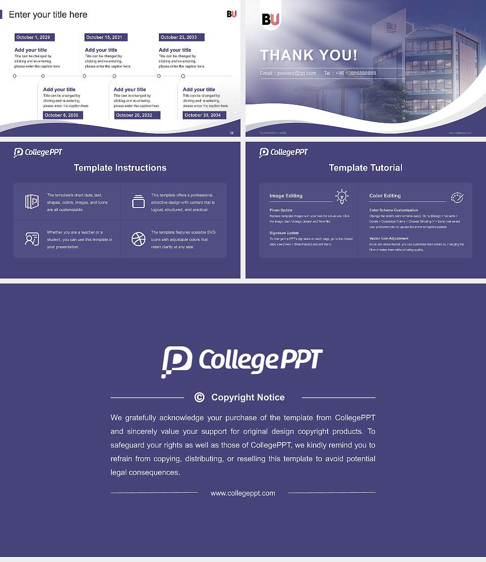 Bournemouth University Lecture Sharing and Networking Event PPT Template16:9 ratio PPT effect preview image4