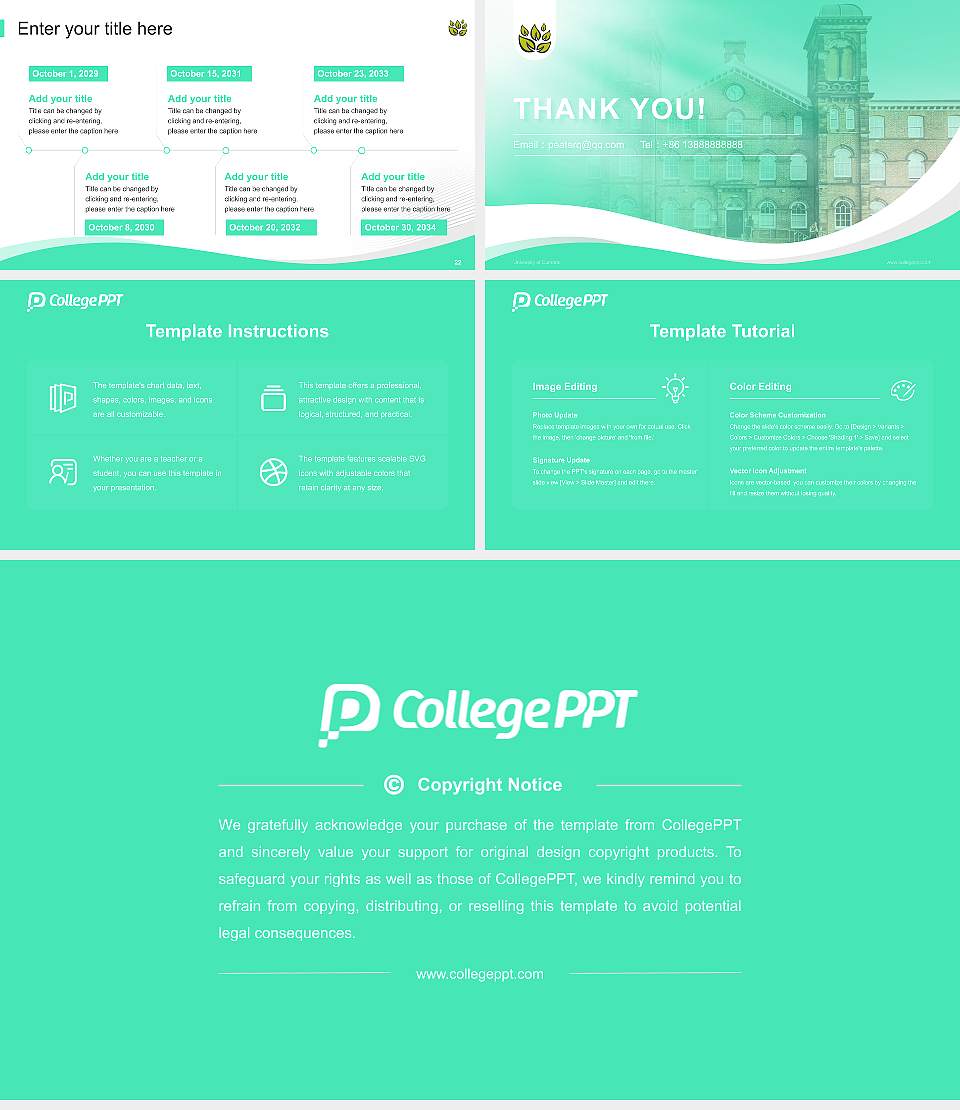 University of Cumbria Lecture Sharing and Networking Event PPT Template16:9 ratio PPT effect preview image4