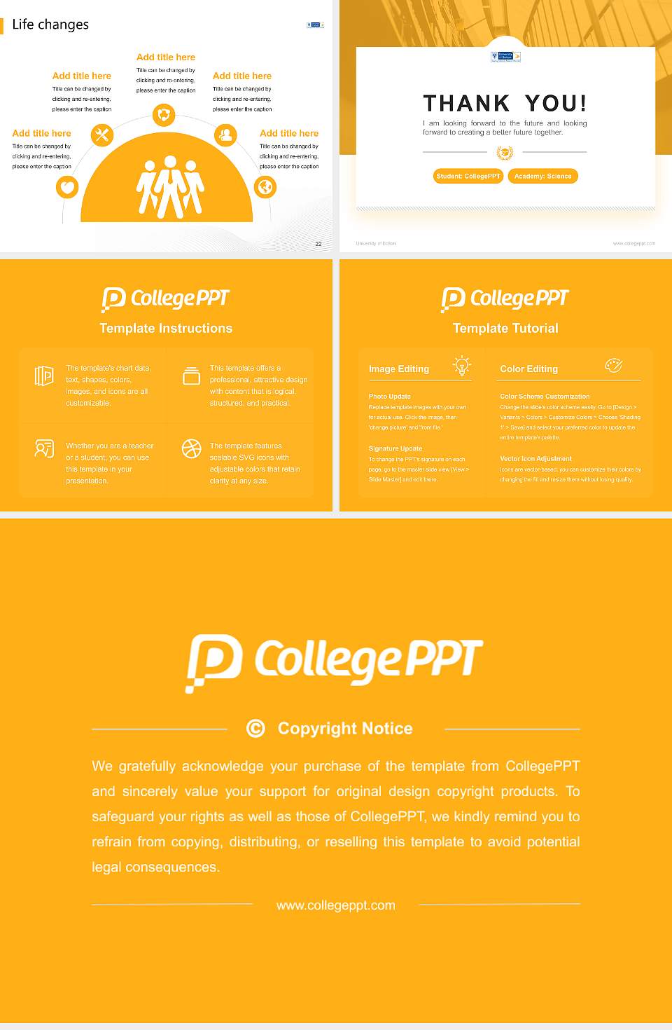 University of Bolton National Scholarship Defense PPT Template4:3 ratio PPT effect preview image4