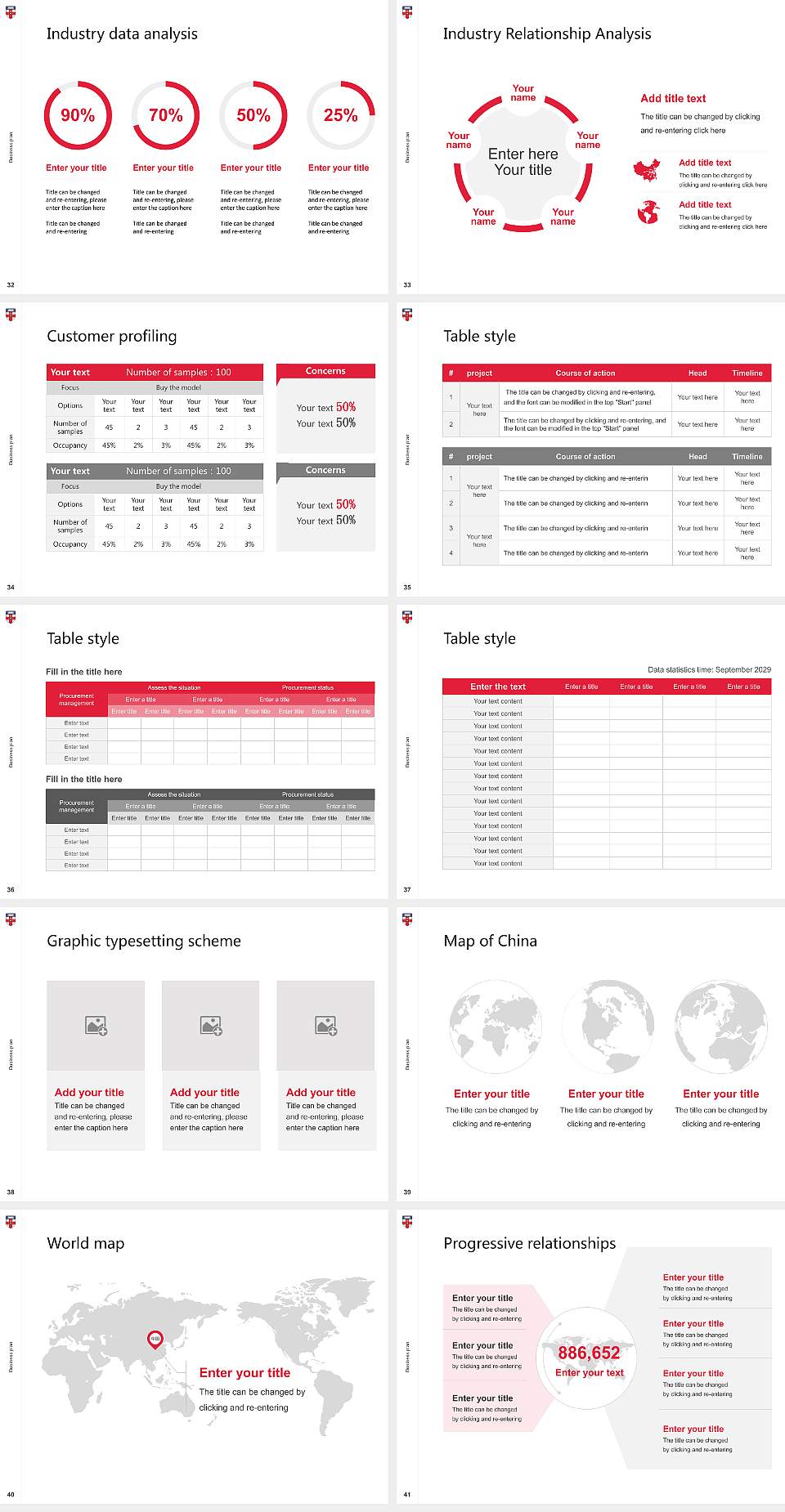 University of London Competition/Entrepreneurship Contest PPT Template4:3 ratio PPT effect preview image5