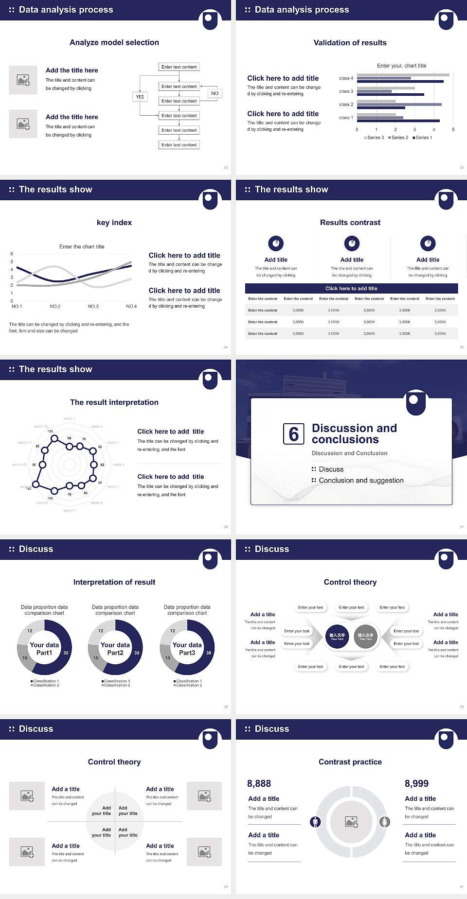 The Open University Graduation Thesis Defense PPT Template4:3 ratio PPT effect preview image5