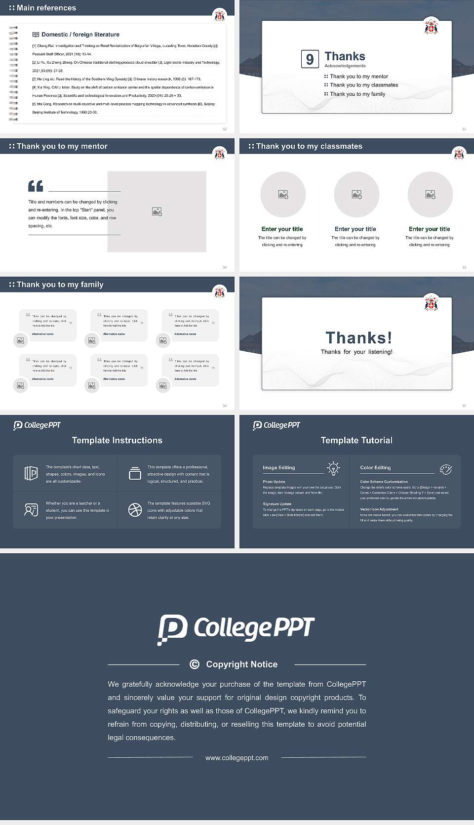 Liverpool Hope University Graduation Thesis Defense PPT Template16:9 ratio PPT effect preview image7