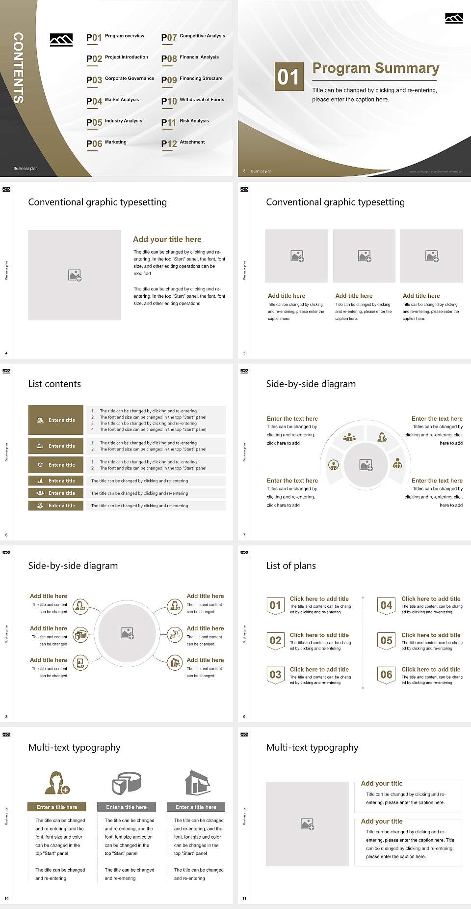 University of Derby Competition/Entrepreneurship Contest PPT Template4:3 ratio PPT effect preview image2