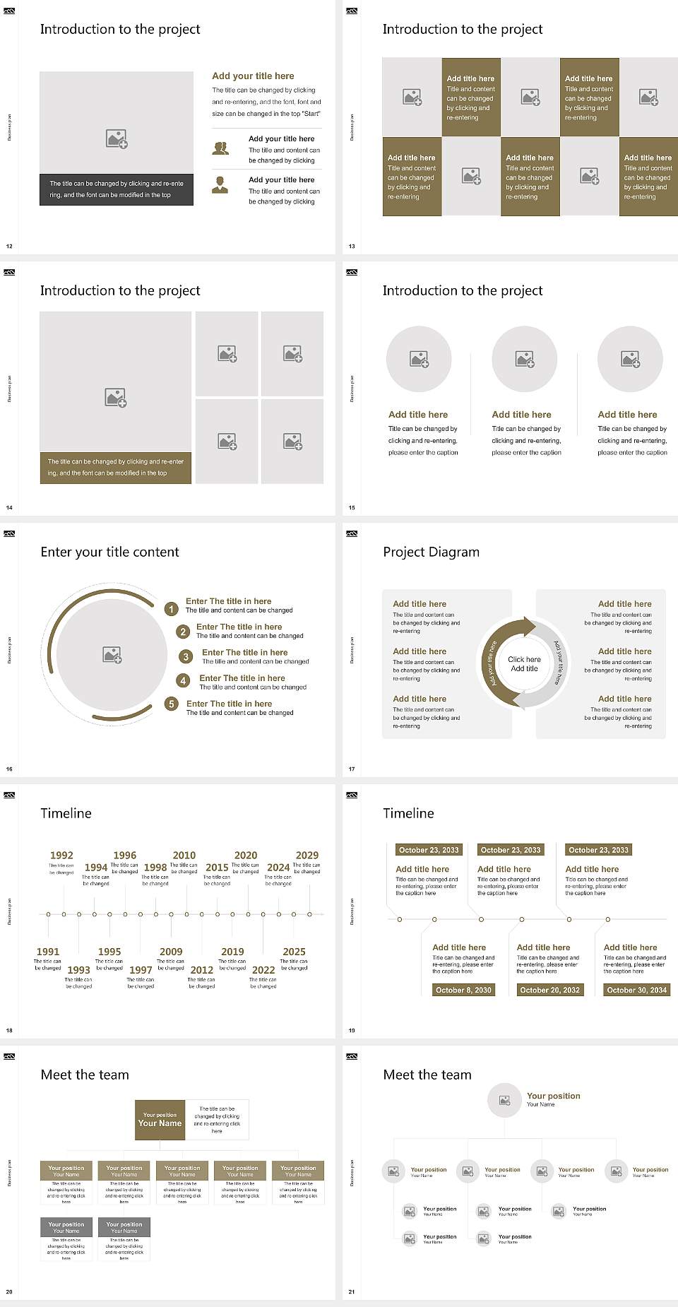 University of Derby Competition/Entrepreneurship Contest PPT Template4:3 ratio PPT effect preview image3