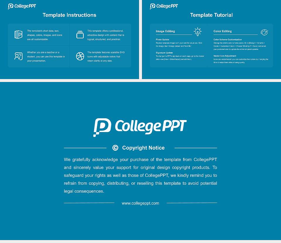Cranfield University Academic Presentation/Research Findings Report PPT Template16:9 ratio PPT effect preview image5