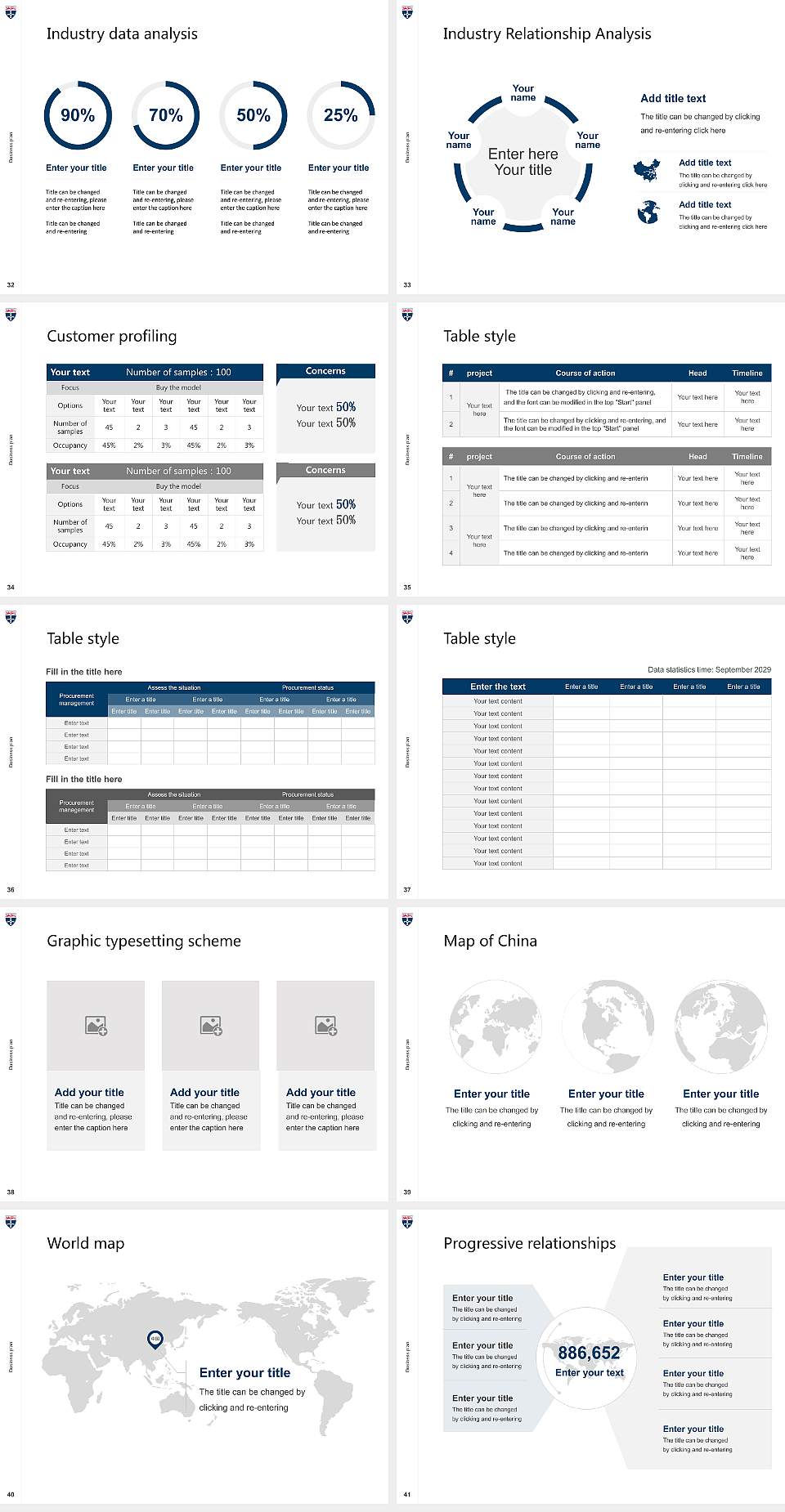 Newcastle University Competition/Entrepreneurship Contest PPT Template4:3 ratio PPT effect preview image5