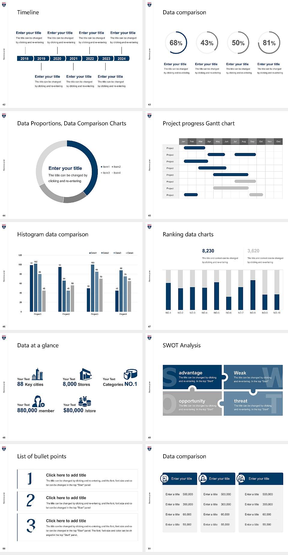 Newcastle University Competition/Entrepreneurship Contest PPT Template4:3 ratio PPT effect preview image6