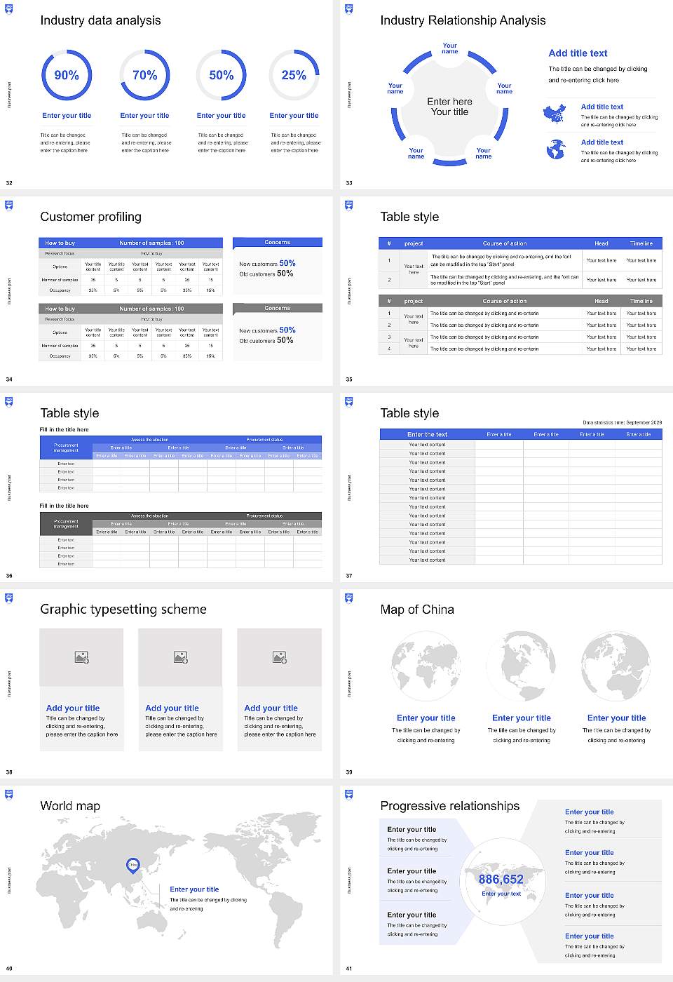 University of Dundee Competition/Entrepreneurship Contest PPT Template16:9 ratio PPT effect preview image5