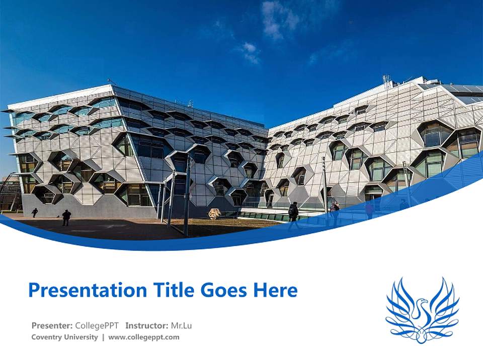 Coventry University Course/Courseware Creation PPT Template4:3 ratio PPT effect preview image5