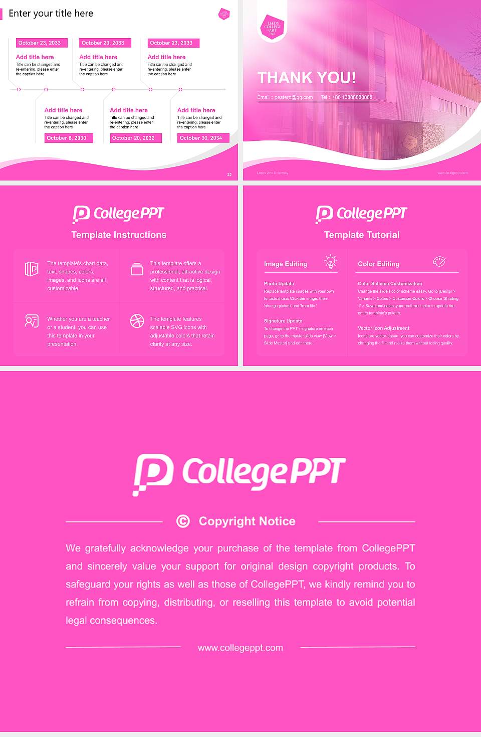 Leeds Arts University Lecture Sharing and Networking Event PPT Template4:3 ratio PPT effect preview image4