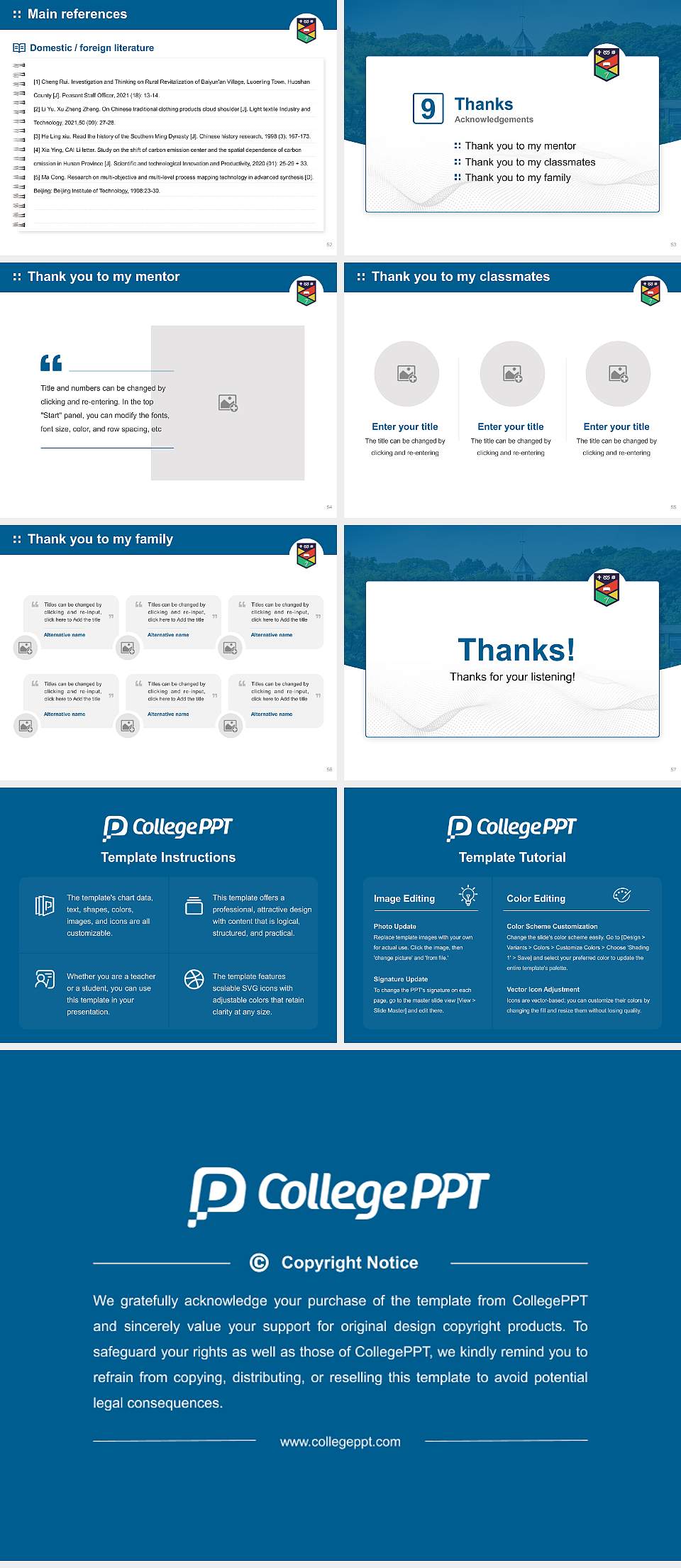 Keele University Graduation Thesis Defense PPT Template4:3 ratio PPT effect preview image7