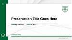 University of Stirling Thesis Proposal/Graduation Defense PPT Template