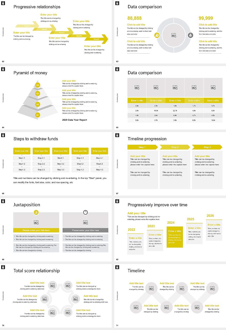 University of Northampton Competition/Entrepreneurship Contest PPT Template16:9 ratio PPT effect preview image8