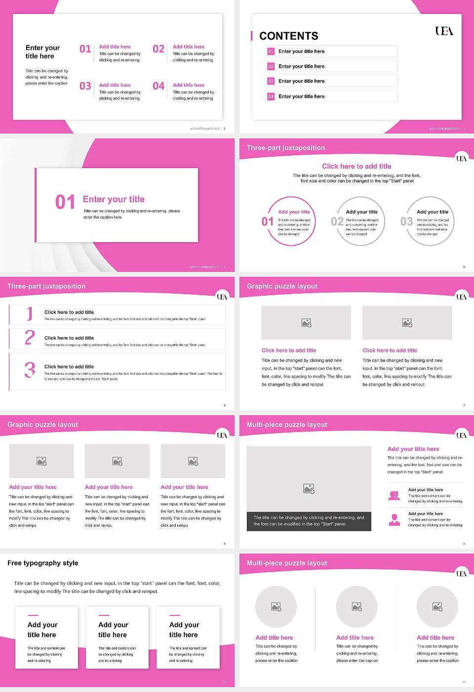 University of East Anglia Academic Presentation/Research Findings Report PPT Template16:9 ratio PPT effect preview image2