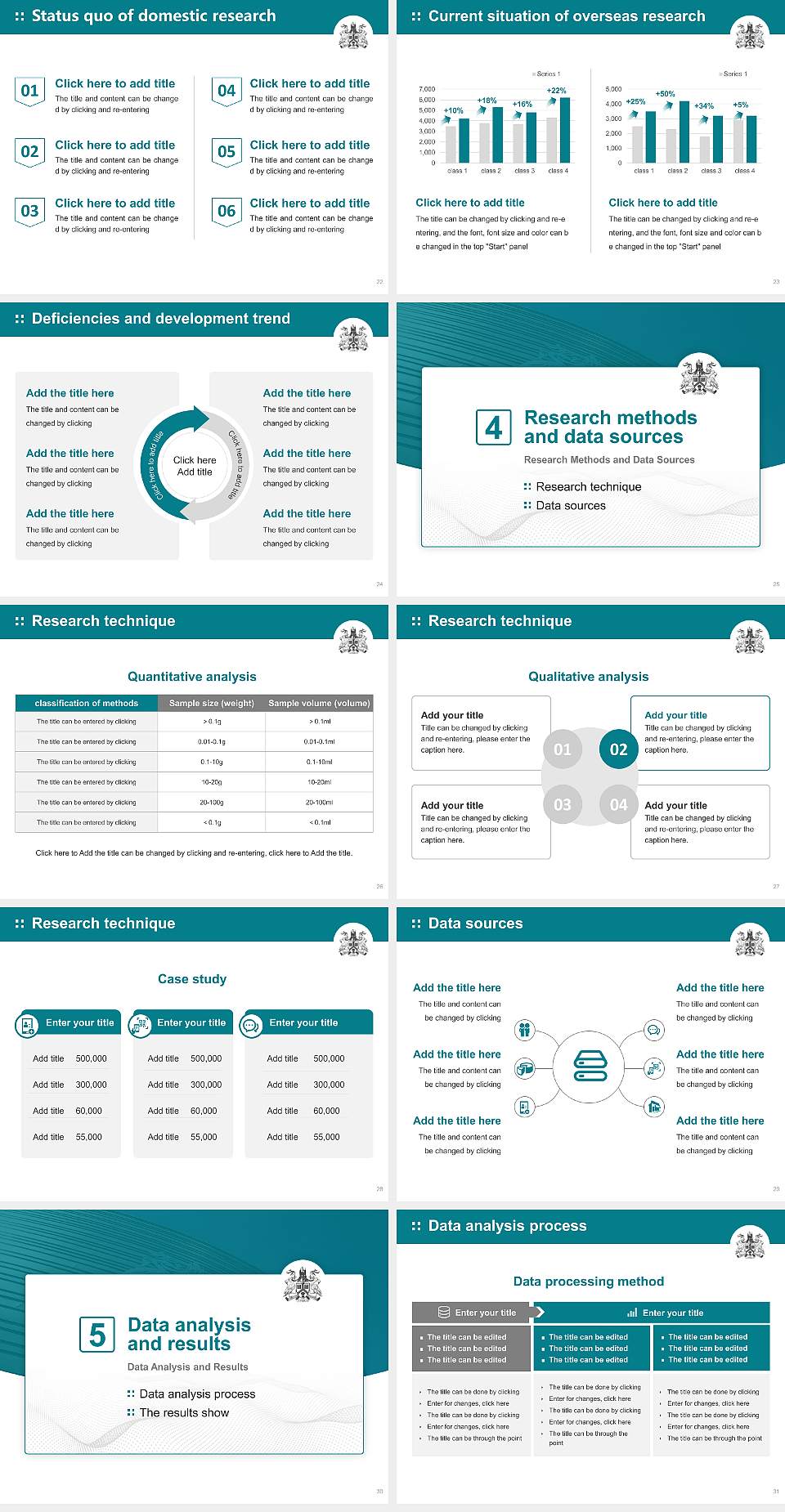 University of Lincoln Graduation Thesis Defense PPT Template4:3 ratio PPT effect preview image4